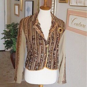 Vintage‎ Sandy Starkman Artisan Nub Jacket
